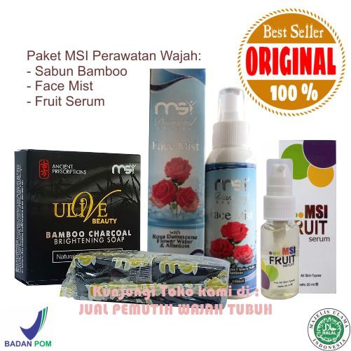 Msi Diamond Beauty Face Mist Msi Glowing Serum Msi Sabun Bamboo Original Shopee Indonesia