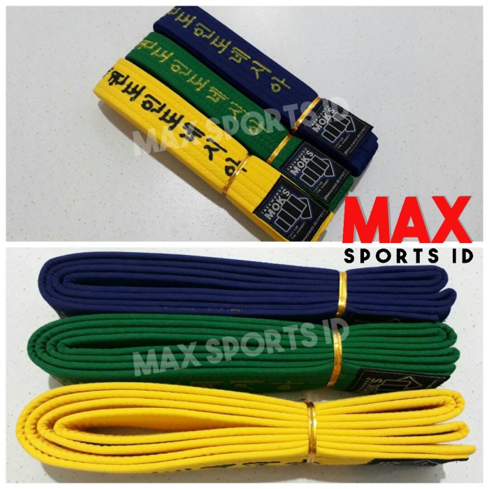Sabuk Taekwondo Pemula Moks Deluxe - Kuning