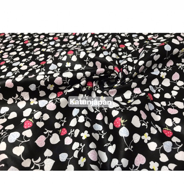KATUN JEPANG TOKAI STRAWBERRY (min pembelian 2x klik per motif/warna)