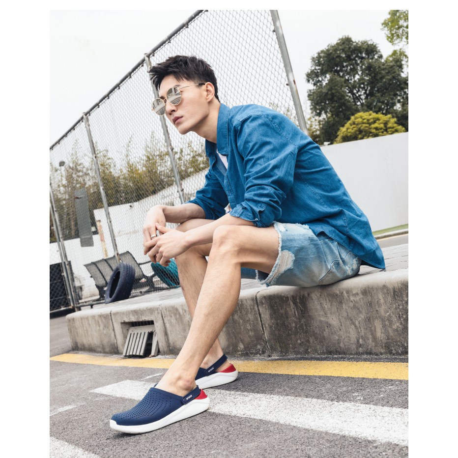 Crocs Sendal Literide Crocs Literide Literide Sandal Pria Lite Ride Sepatu Sandal Perawat RS Covid