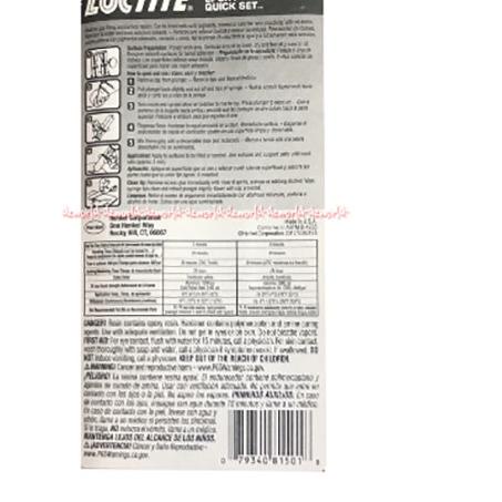 

✺ Loctite Epoxy Instant Mix Lem Serbaguna Perekat Multifungsi Isi 14ml ☟