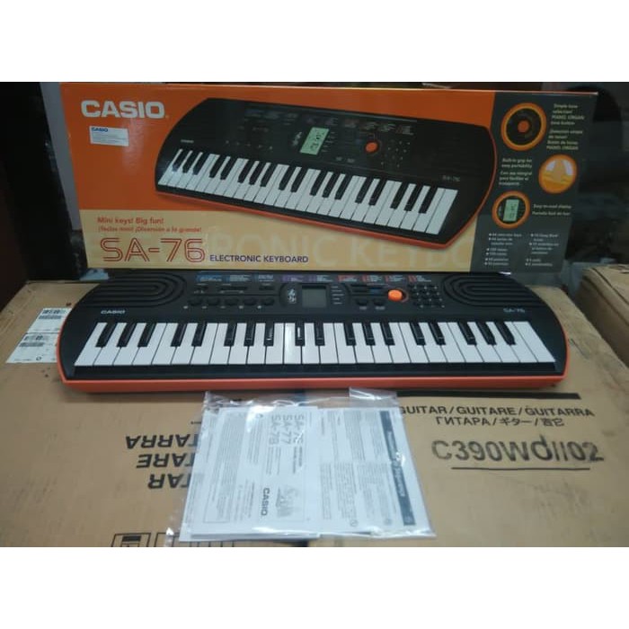 keyboard piano casio sa 77 orignal keybord