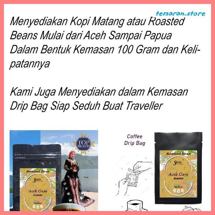 

Kopi- Kopi Arabika Toraja Mamasa 100gr - Roasted Bean M Biji Sangrai -Biji-Kopi.