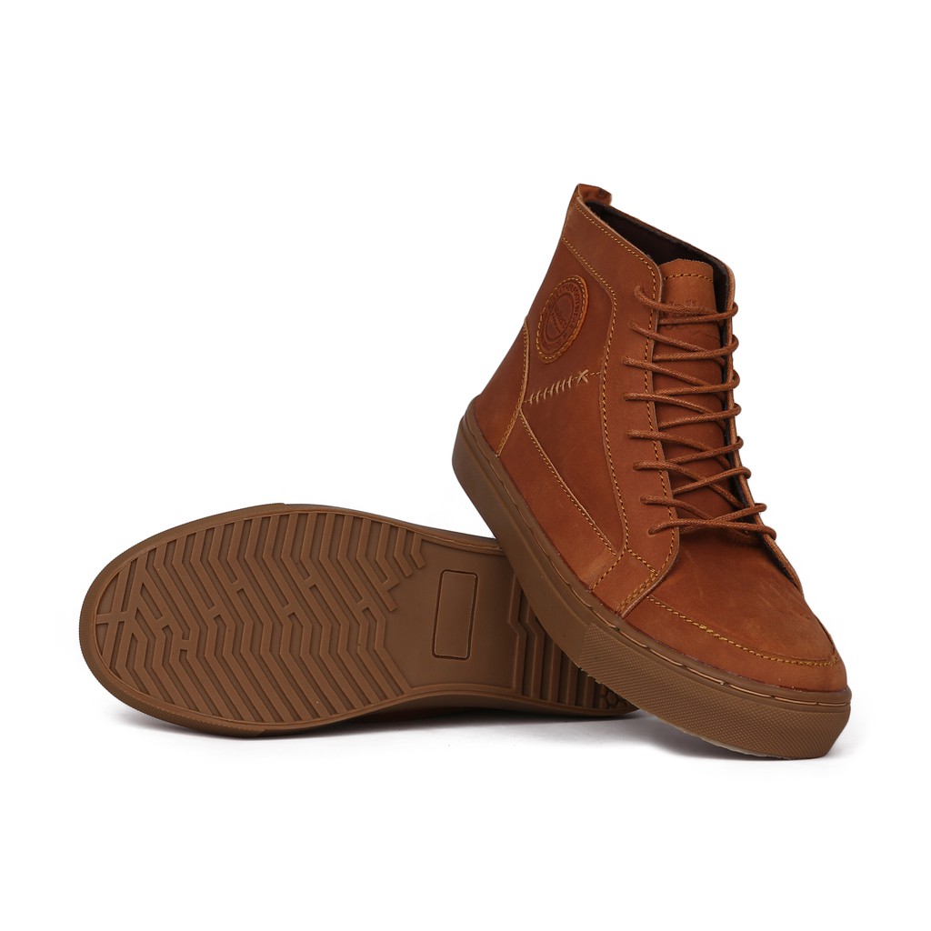 Sepatu Sneakers Boots Pria Kulit asli murah exos E+ Seris - walkers