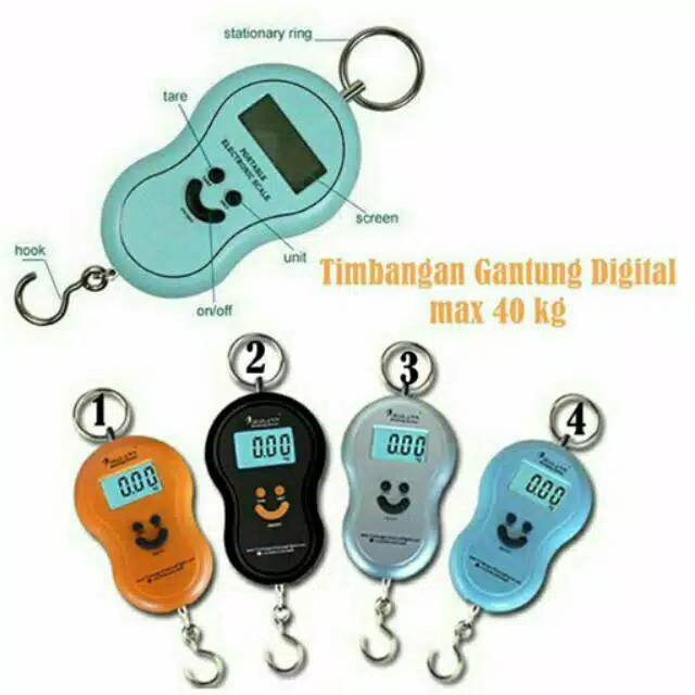 Timbangan gantung digital 40kg