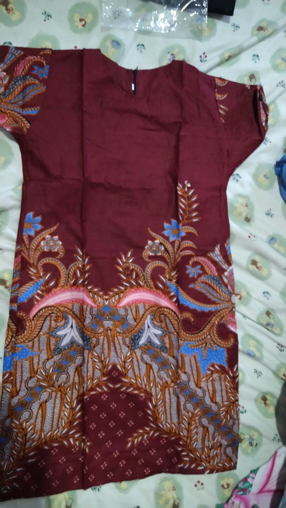 New Arrival | Dress Batik Wanita Lengan Pendek