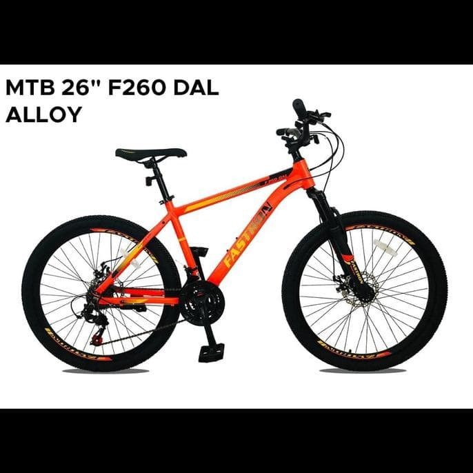 Sepeda Gunung MTB 26 Fastron F260 DAL Alloy