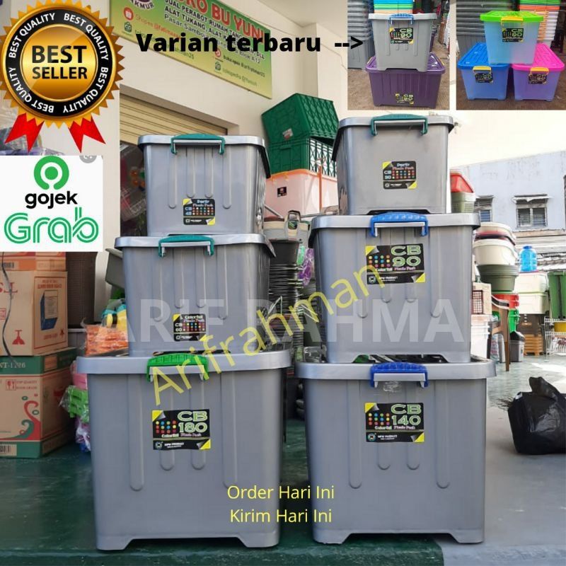 MPW PRODUCT - THE REAL MASTER OF CONTAINER BOX 30-45-60-90-140-180 Liter (khusus ekspedisi)