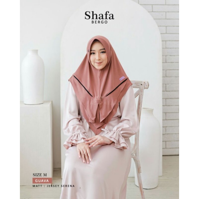 BERGO SHAFA ALFASA HIJAB / BERGO MURAH / HIJAB SYARI
