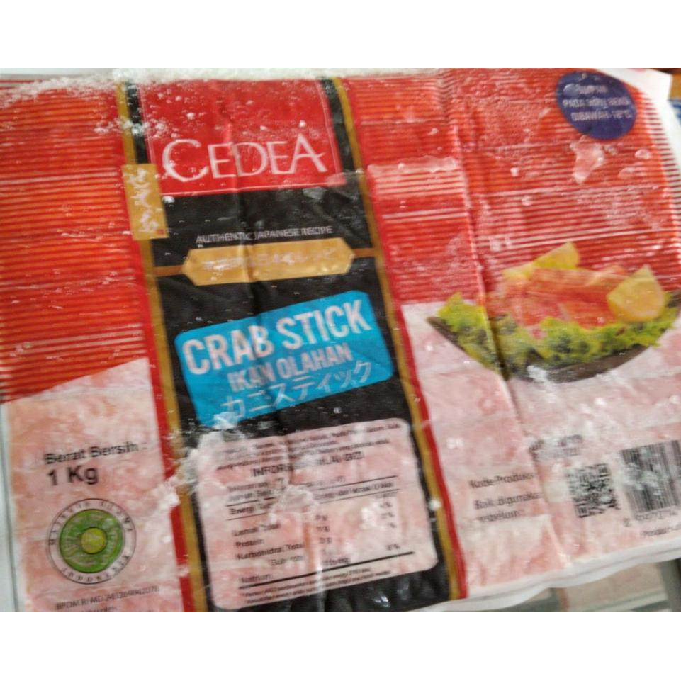 

CDA Cedea Crab Stick Kepiting Ikan Olahan 1kg