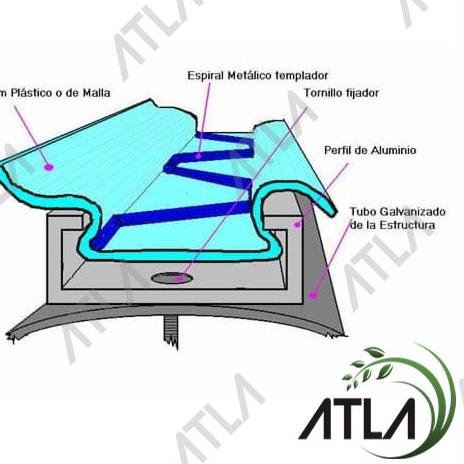 Xpress✔️ Kawat Spring Clip 2 Meter Greenhouse Klip Penjepit Plastik UV MG016 Discount Today/【F⚡ASH S