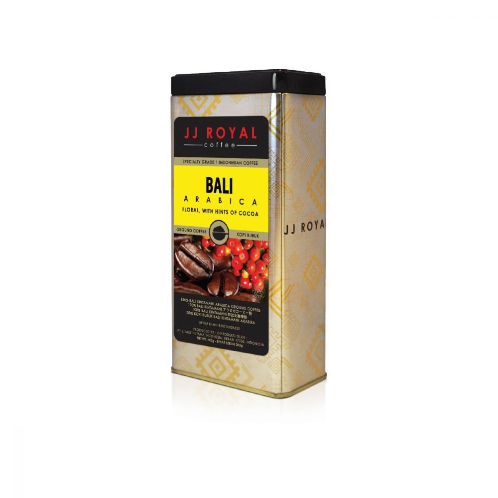 

JJ ROYAL KINTAMANI BALI ARABICA 200GR BIJI KALENG