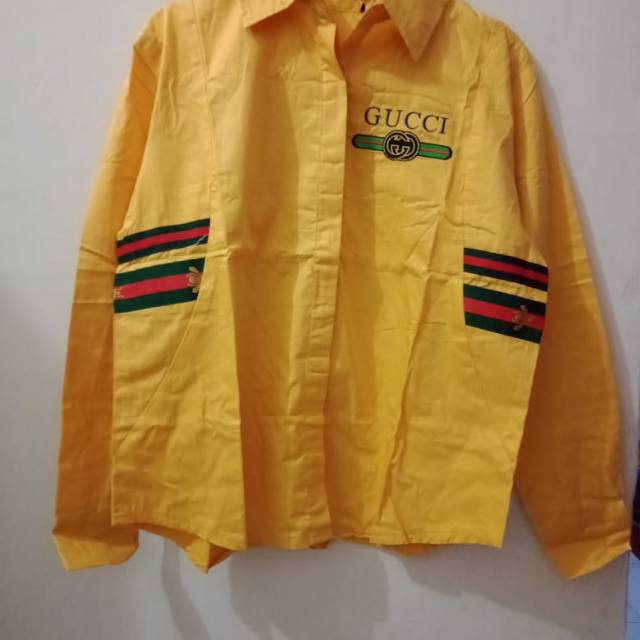 Kemeja meijiwang bordir