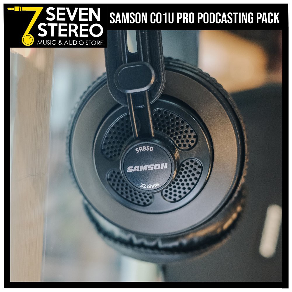 Samson C01U Pro Podcasting Pack - Paket Recording Podcast