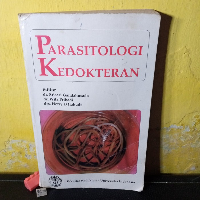 buku parasitologi kedokteran ada coretan 268 hal