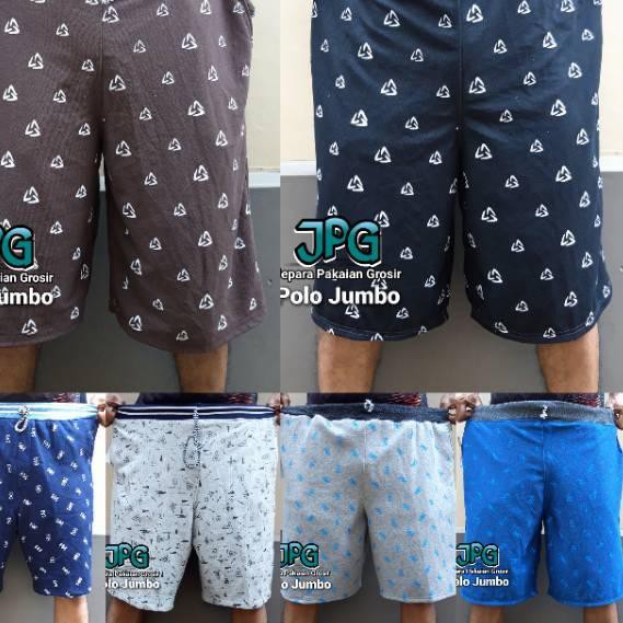 [TERLARiS] Polo - Celana Kolor Jumbo Besar - Celana Pendek Distro Pria Cowok Size XL-XXL Termurah >