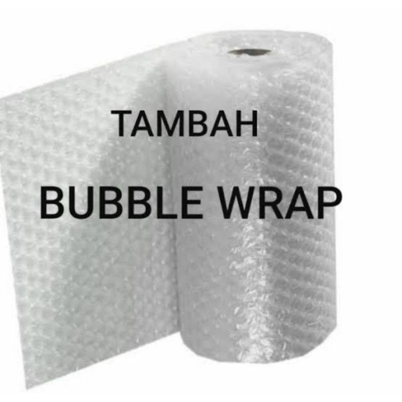 Tambahan Lapis Bubble Wrap - Extra Lapis Bubble Wrap