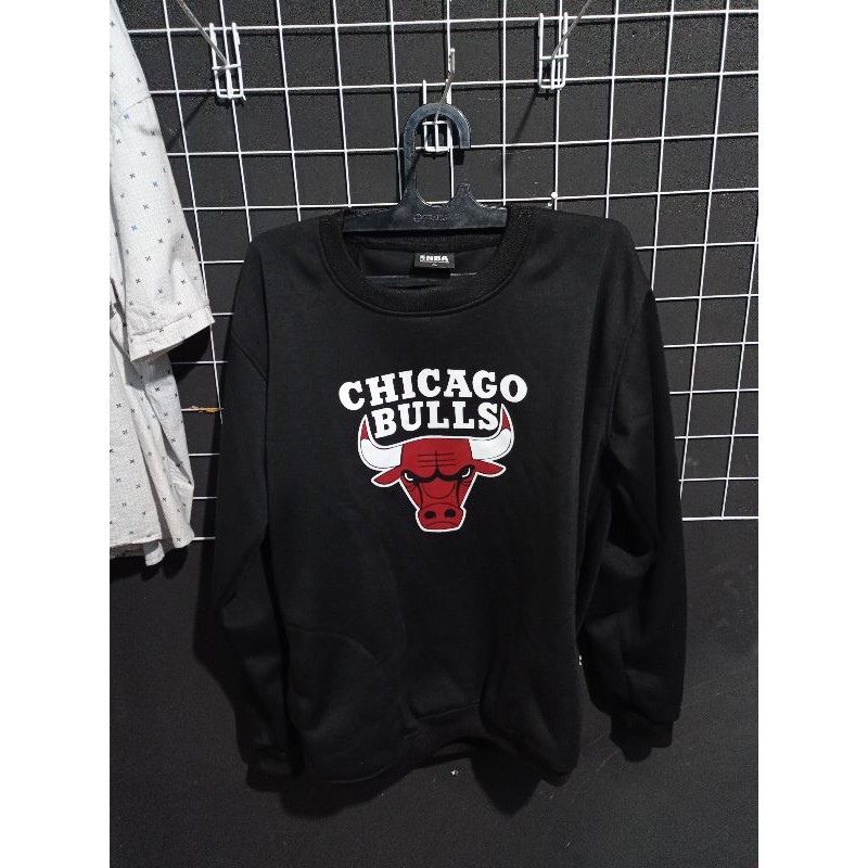 crewneck/cn chicago bulls sz xl ld115-120, tag cut, second original