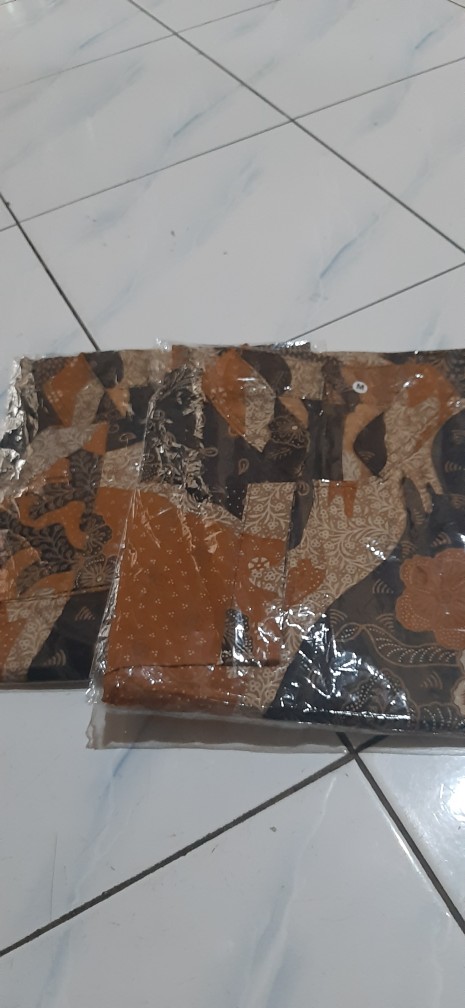 Batik Tunik Shibori Jumputan Terbaru Size S-3l / Hrb026 Yelbor Navbor / Biru Putih