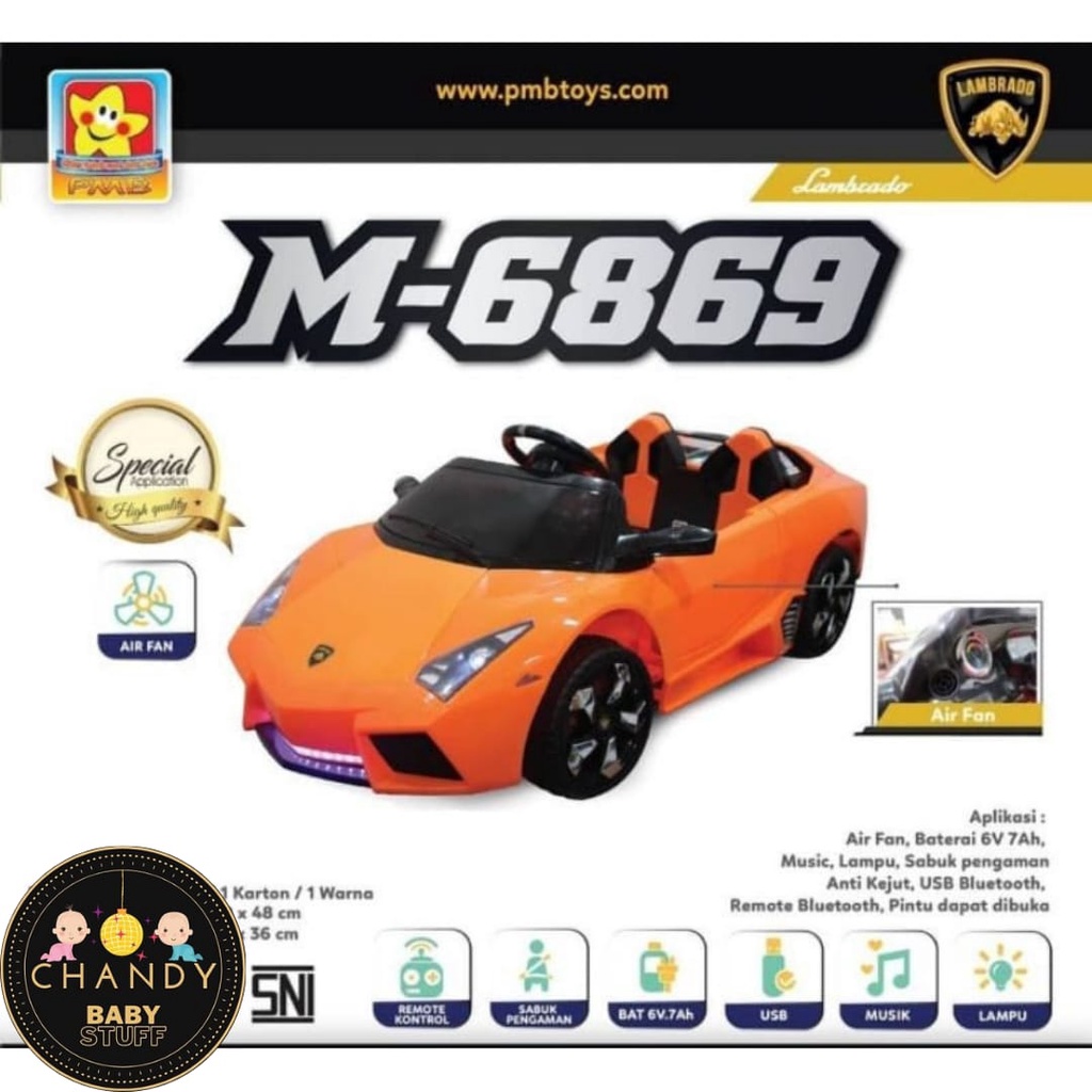 MOBIL AKI MAINAN ANAK M-6869 - GRATIS HADIAH LANGSUNG