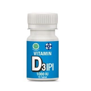 IPI Vitamin D3 1000 Isi 75 Tablet - Suplemen Vitamin