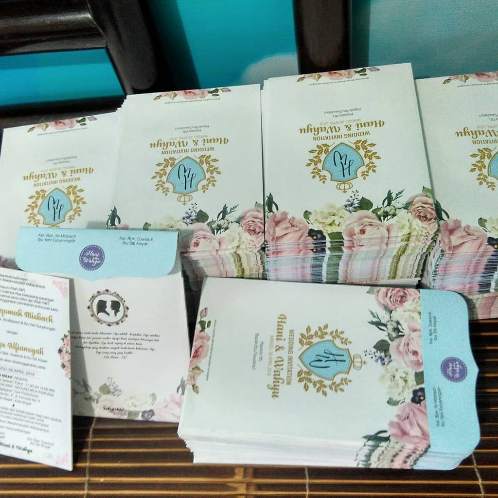 Undangan Soft hard Cover Single Boar Custom