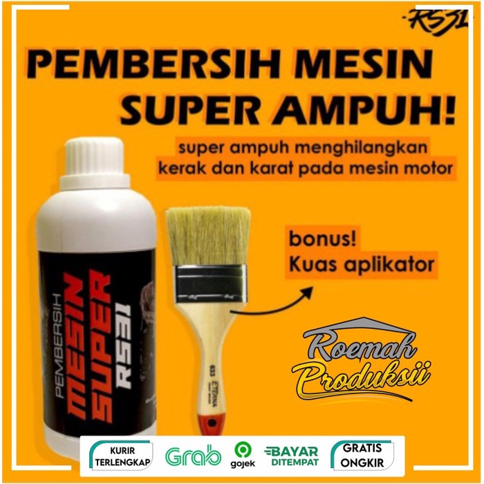 ✨COD✨ READY STOCK RS31 Cairan Pembersih Mesin Super 500ML - Penghilang