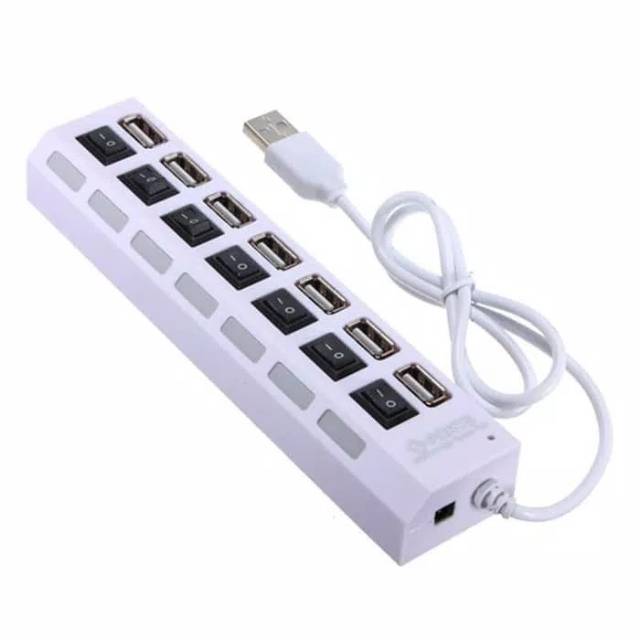 USB 2.0 HUB 7 PORT ON OFF