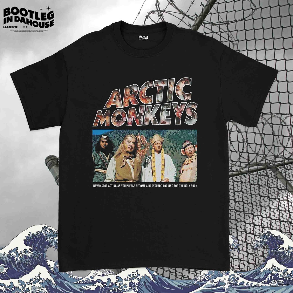 Kaos Film Kera Sakti X Arctic Monkeys - Baju Parodi Film Kera Sakti  X Arctic Monkeys