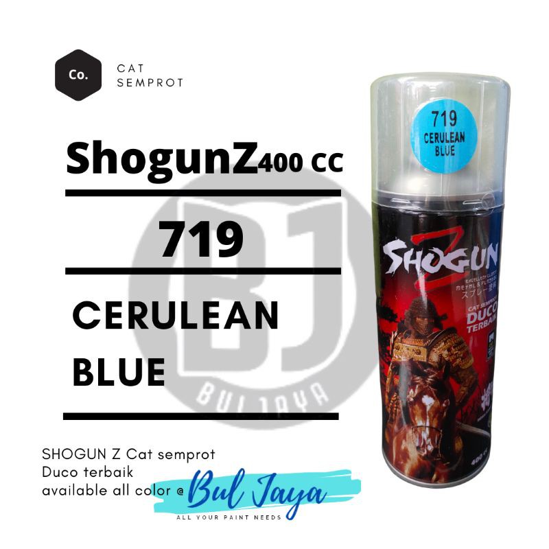 PALING MURAH CAT SEMPROT DUCO SHOGUN Z BIRU MUDA/ CERULEAN BLUE