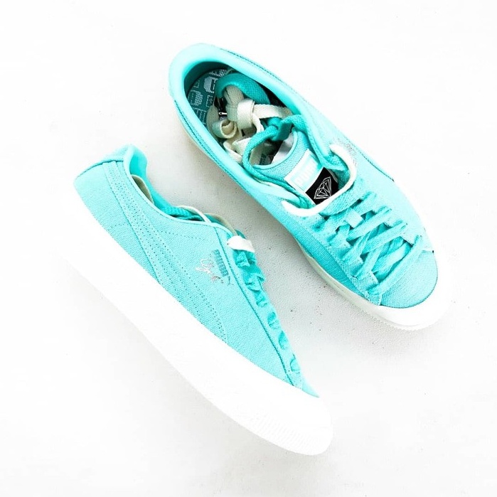 Sepatu Puma Clyde x Diamond Supply Co Blue Diamond Murah