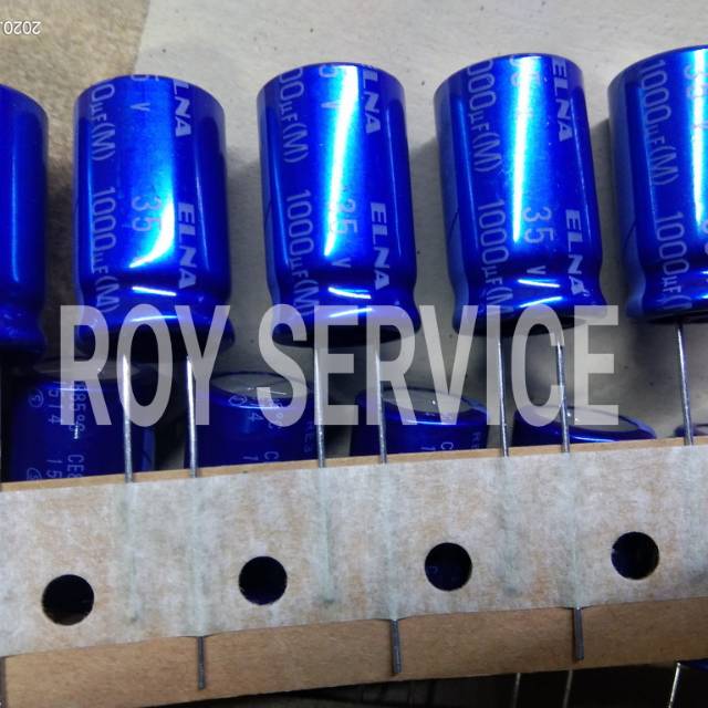 Elco 1000uf 35v elna original jual sesuai iklan