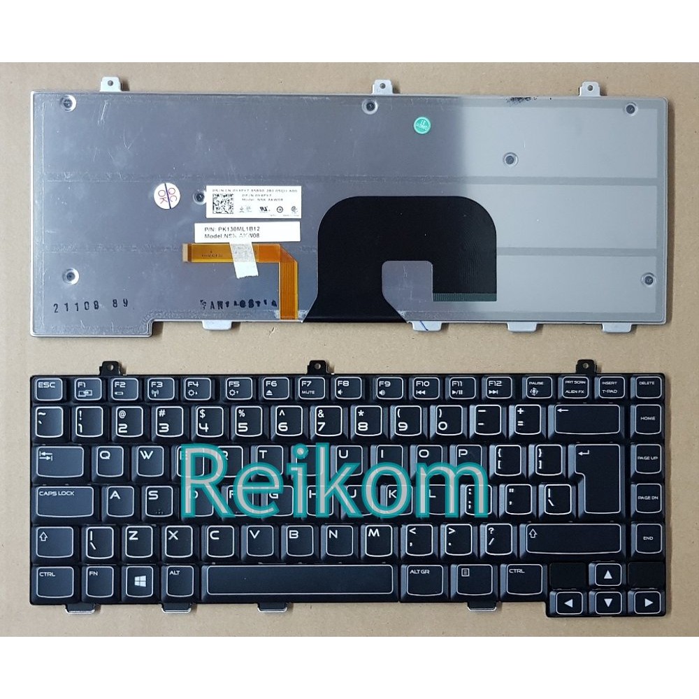Keyboard Laptop Dell Alienware M14x R1 M14x R2