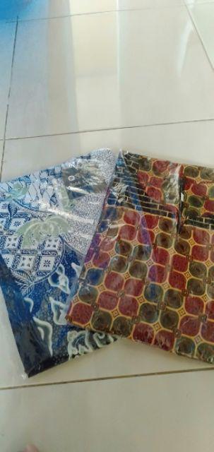 Batik Tunik Shibori Jumputan Terbaru Size S-3l / Hrb026 Yelbor Navbor / Biru Putih / Original.