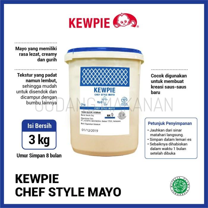 

Nay | Kewpie Chef Style Mayo 3 Kg Kualitas Terbaik