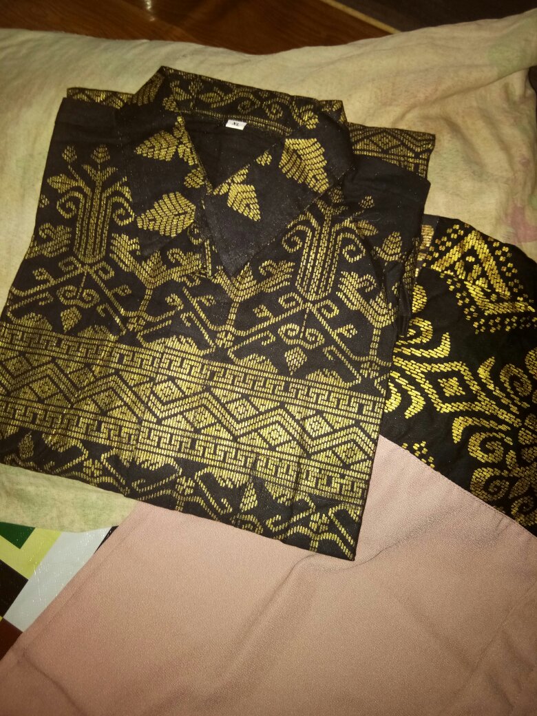 Diskon Bswart Batik Hrb026 Kenongo Padi Pekalongan M L Xl Batik Pria Murah Modern