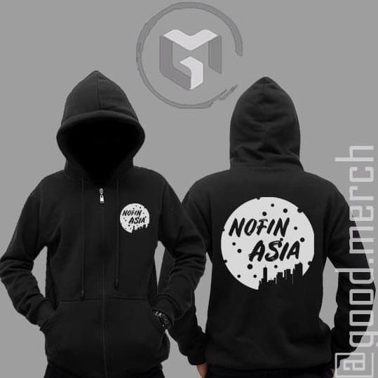 Jaket Hoodie Sweater Dj Nofin Asia Sweatshirt Zipper