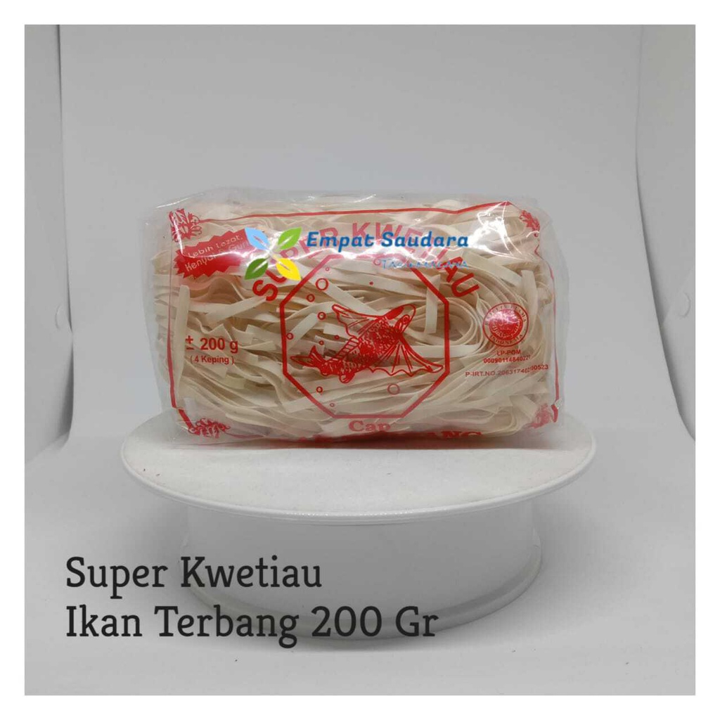 (HALAL MUI) SUPER KWETIAU KERING CAP IKAN TERBANG KEMASAN 200 GR