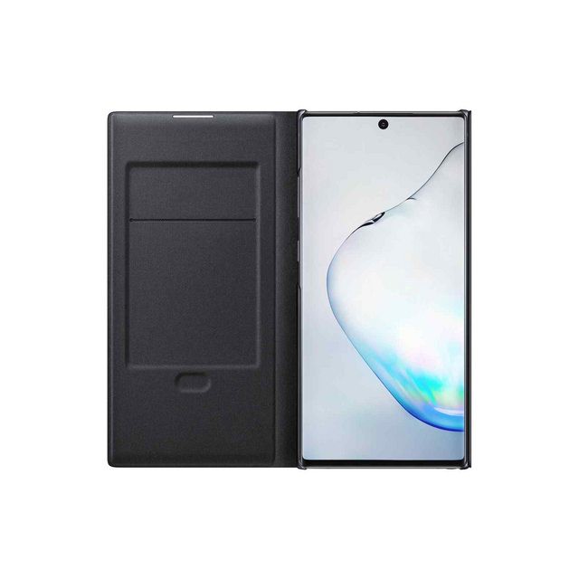 LED VIEW COVER SAMSUNG  NOTE 10+ / NOTE 10 PLUS BLACK ORIGINAL EUROPACK
