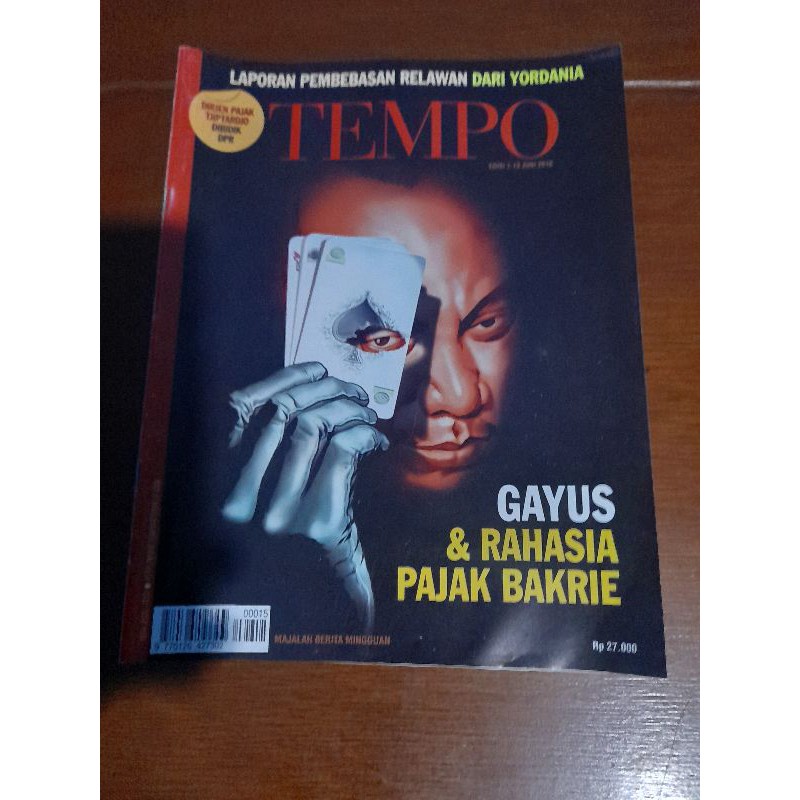 Majalah Mingguan Politik Tempo No.3915 Ed 7-13 JUNI 2010 ( Bekas Original & Segel)