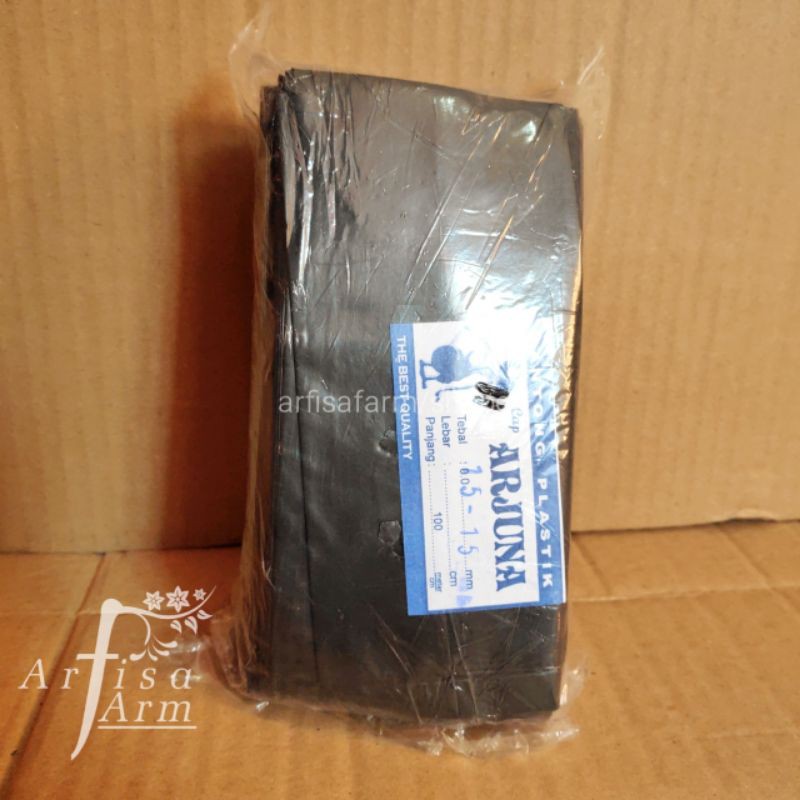 Polybag ecer ukuran 15x15, 20x20, 25x25