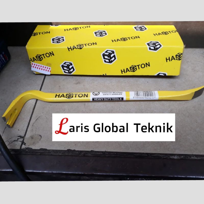 Crowbar 16" Linggis / alat cabut paku art.0390-017 HASSTON PROHEX