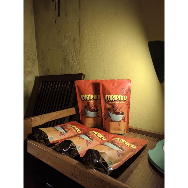 

Kripset Keripik Pedas Kuripiku