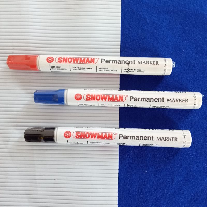 

Spidol Permanen Snowman G-12