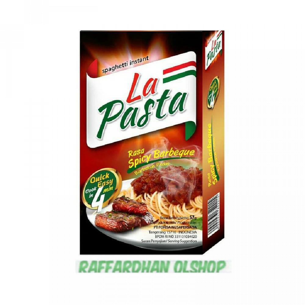 

Spaghetti La Pasta Instant Spicy Barbeque 57G