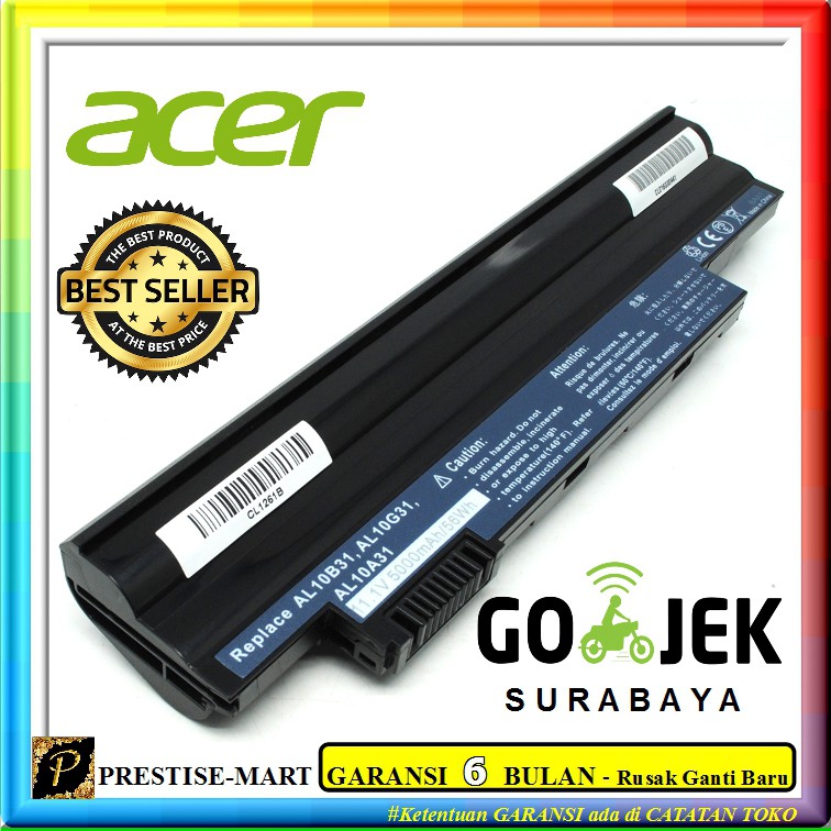 Baterai Battery Acer Aspire One 722 522 D255 GARANSI 6 BULAN