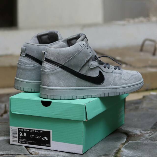 nike sb dunk low pro wolf grey