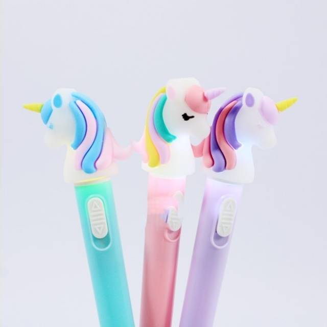 

Pulpen Gel Lampu Unicorn