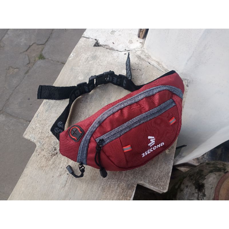 WAISTBAG PRIA WATERPROOF POUCHBAG ANTI AIR WAISTBAG DISTRO TAS SELEMPANG DISTRO TAS SLEMPANG