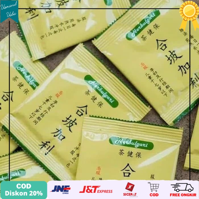 

❤COD❤ 50pcs Teh Helbulgari - Teh Herbal Kesehatan